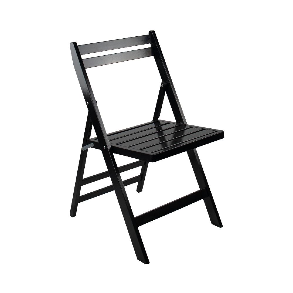 Conjunto de Jardín Plegable Mesa Cuadrada y 2 Sillas Biano Negro Madera de Bambú 7house