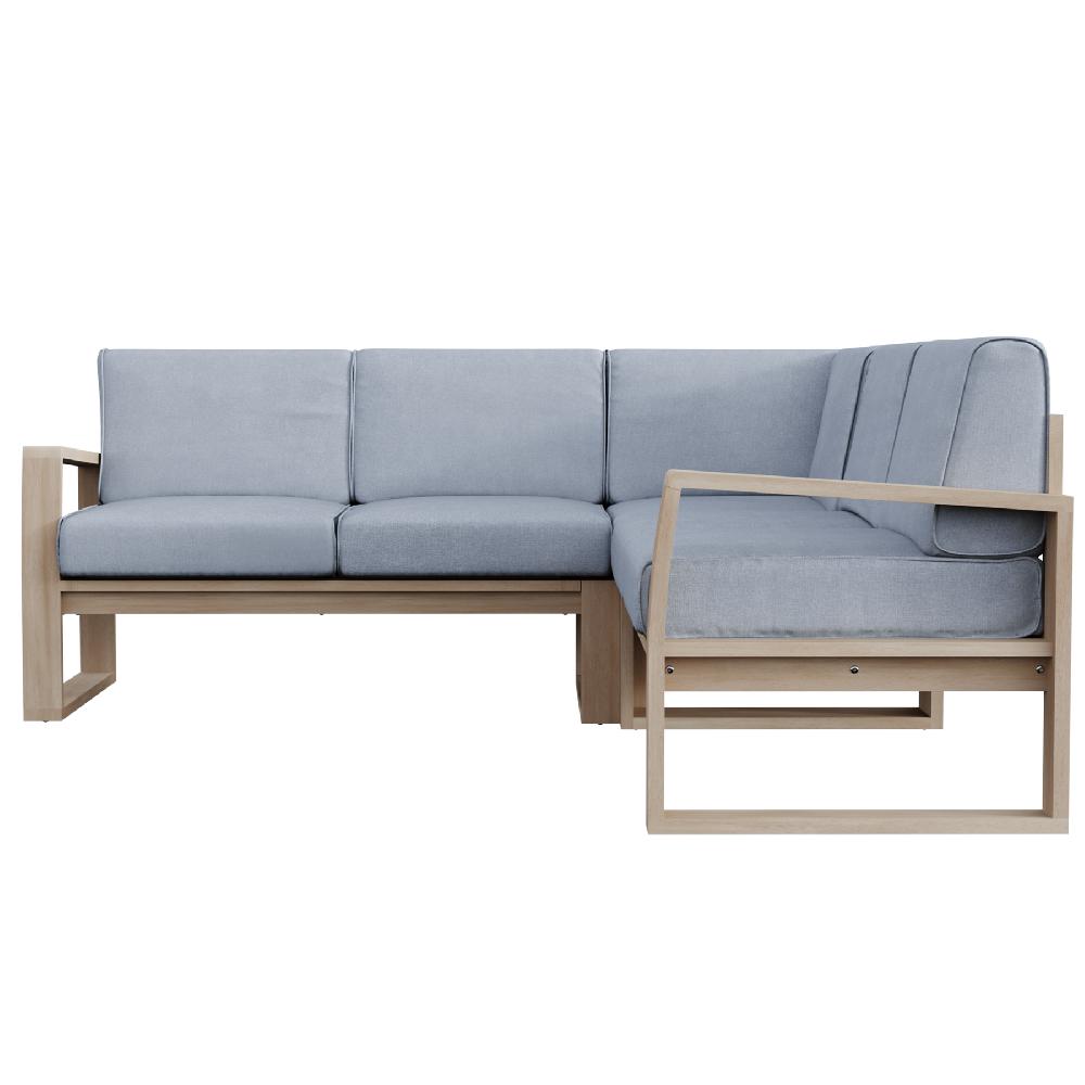 Conjunto De Jardín Solaris De Acacia Para 5 Personas