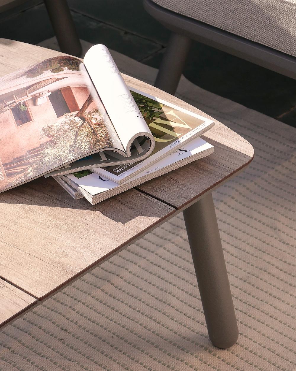 Conjunto De Jardín Taupé 5 Plazas - Matilda