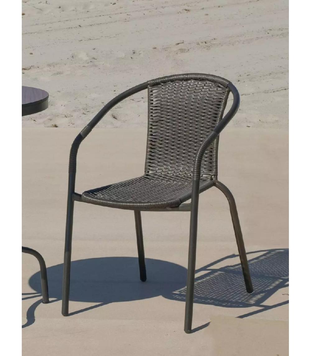 Conjunto De Mesa + 2 Sillones Para Terraza Jardin Mosaico Dorian/brasil-60/2