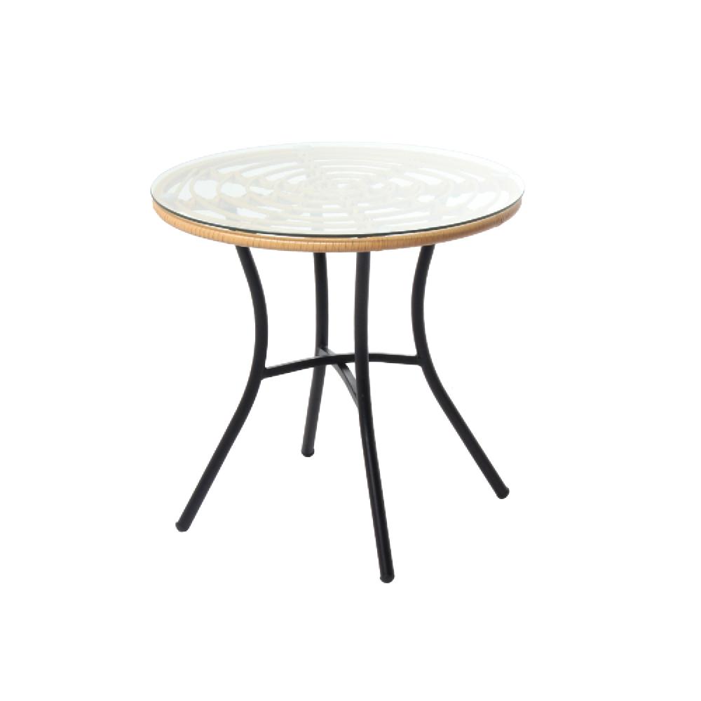 Conjunto De Muebles De Jardín De 2 Plazas Efecto Ratán TOLEDE