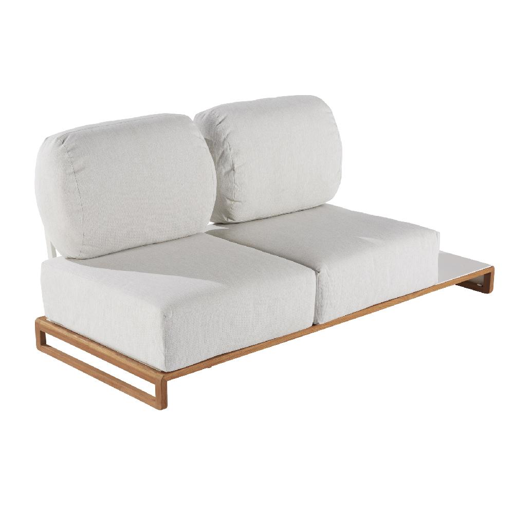 Conjunto De Muebles De Jardín Memphis De Teca Para 4 Personas