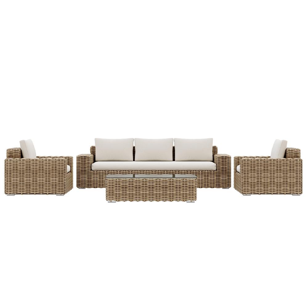 Conjunto De Porche De Jardín New Ayamonte Para 5 Comensales