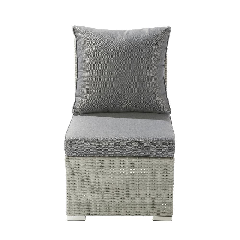 Conjunto De Sofás Y Mesa Baja Davos De Resina Trenzada Para 7 Personas