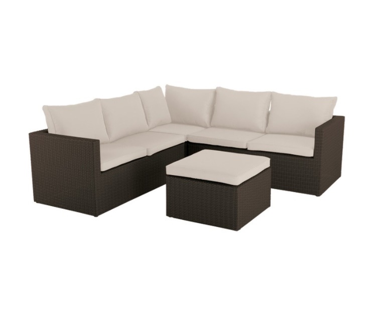 CONJUNTO JARDIN RATTAN PLANO MOD. BARBADOS