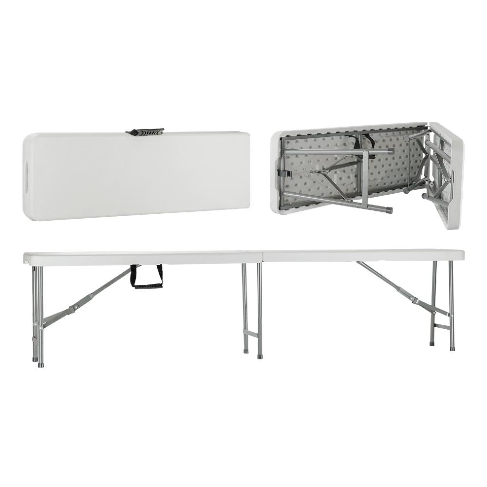 Conjunto Plegable Mesa Con 2 Bancos De 180cm Catering Thinia Home