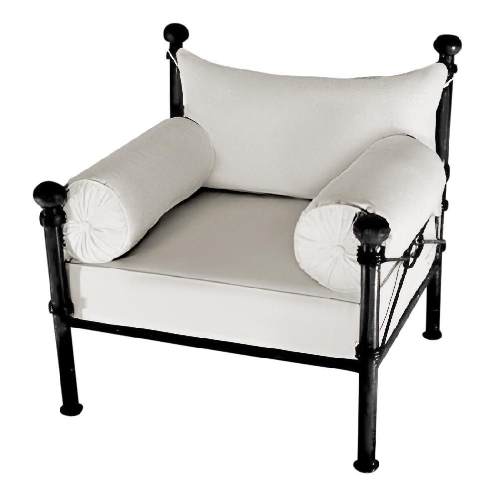 Conjunto Set Artesano Exclusivo De Metal 5 Plazas Un Sofá Dos Sillones Y Una Mesa Terraza Y Jardín De Hierro Forjado Hecho A Mano