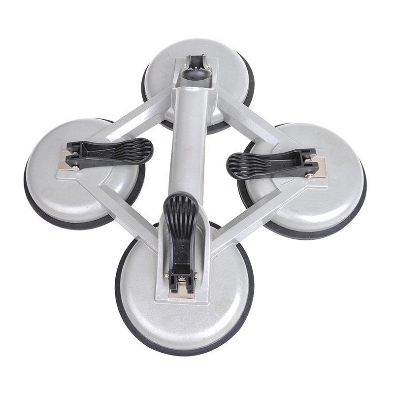 Elevador De Vacío Con 4 Ventosas Aluminio Plata ProPlus