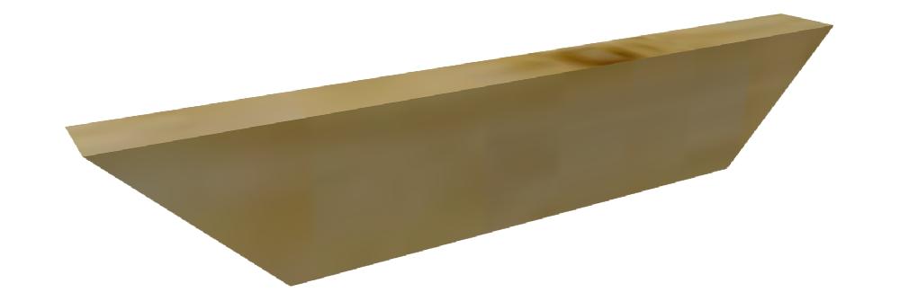 Escuadra De Madera Maciza 9x4x50 Cm Para Pérgola