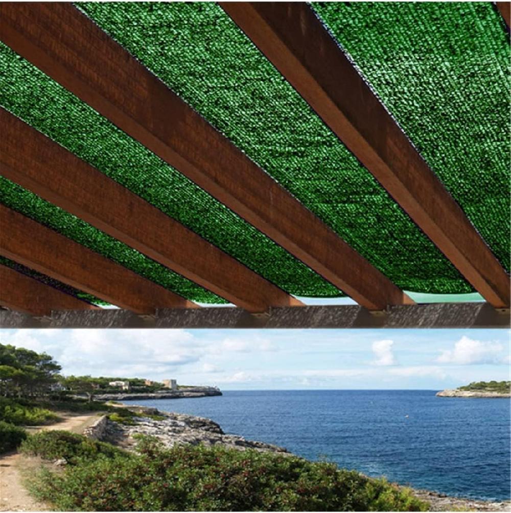 Ferretelix Malla de Ocultación para Jardín 95% de Sombreado Verde Lona para Sombra separacion de parcelas (4 MT X 5 MT)