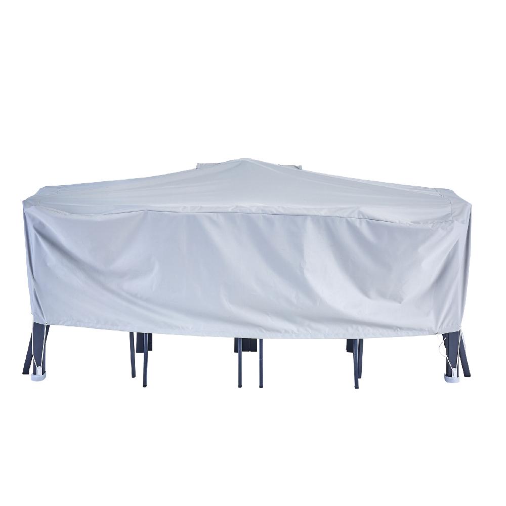 Funda De Protección NATERIAL Prisma Para Mesa Y Sillas De Poliéster 200x130x60cm