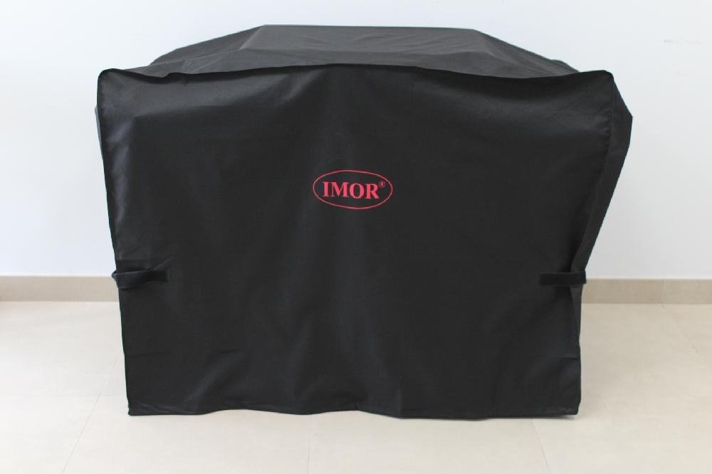 Funda de protección para barbacoa de poliéster 124x64x93 cm