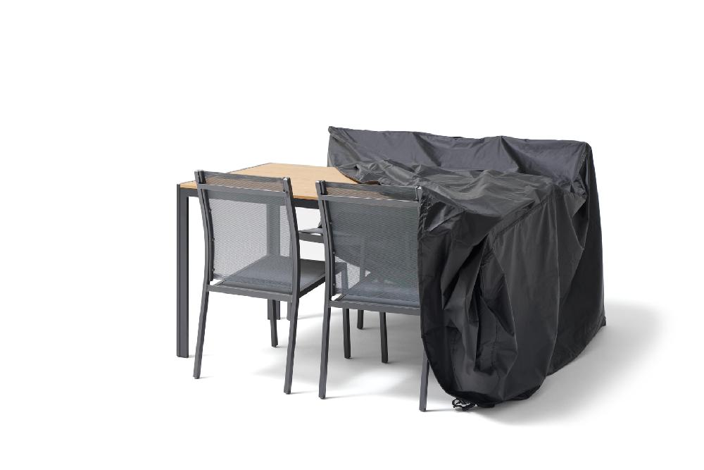 Funda de protección para muebles de exterior de poliéster de 170 x 150 x 90 cm