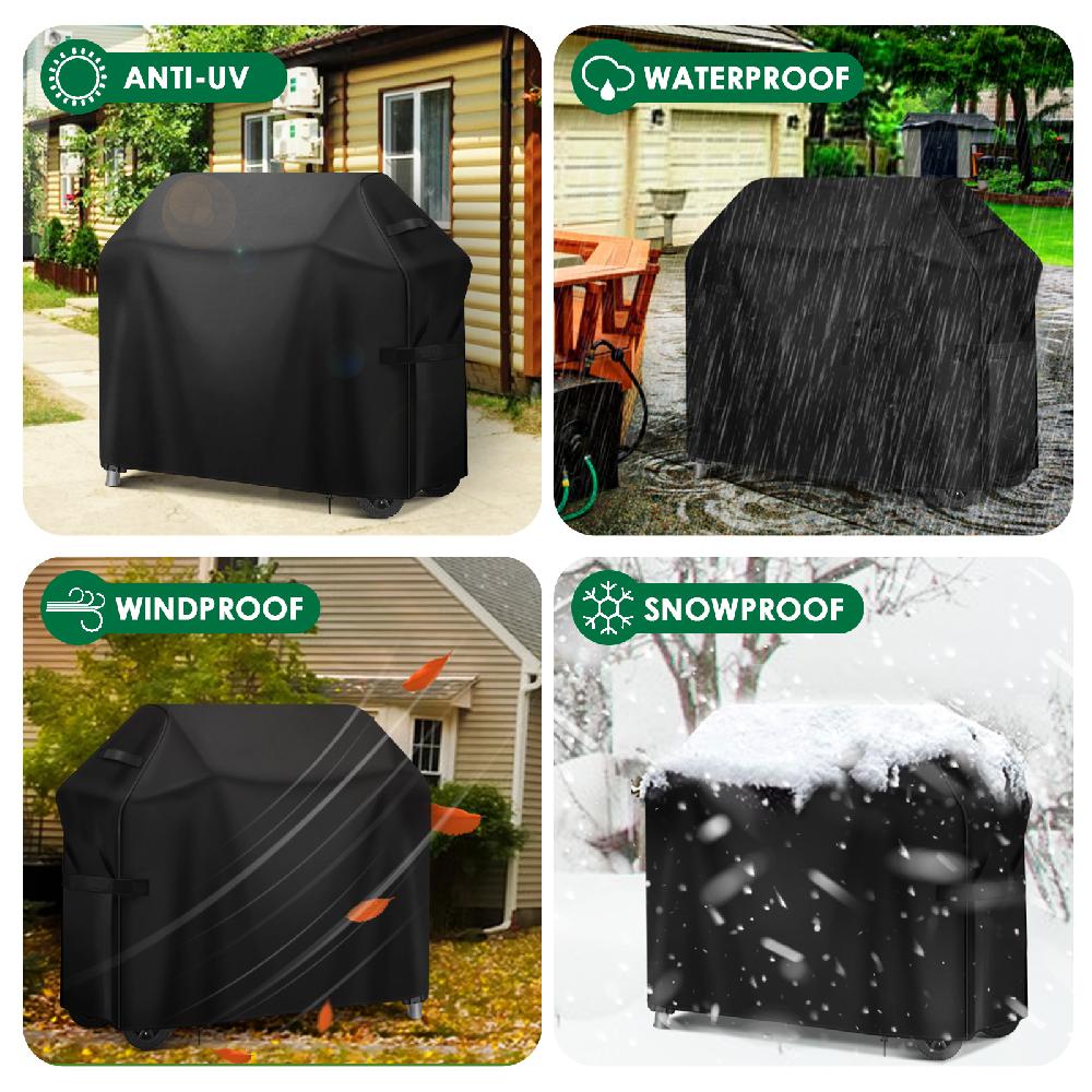 Funda Para Barbacoa - Resistente Al Agua Al Viento Y Al Polvo