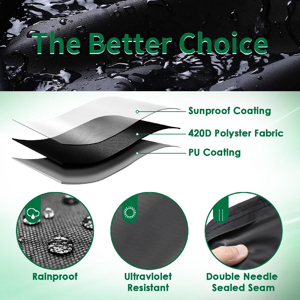 Funda Para Barbacoa - Resistente Al Agua Al Viento Y Al Polvo