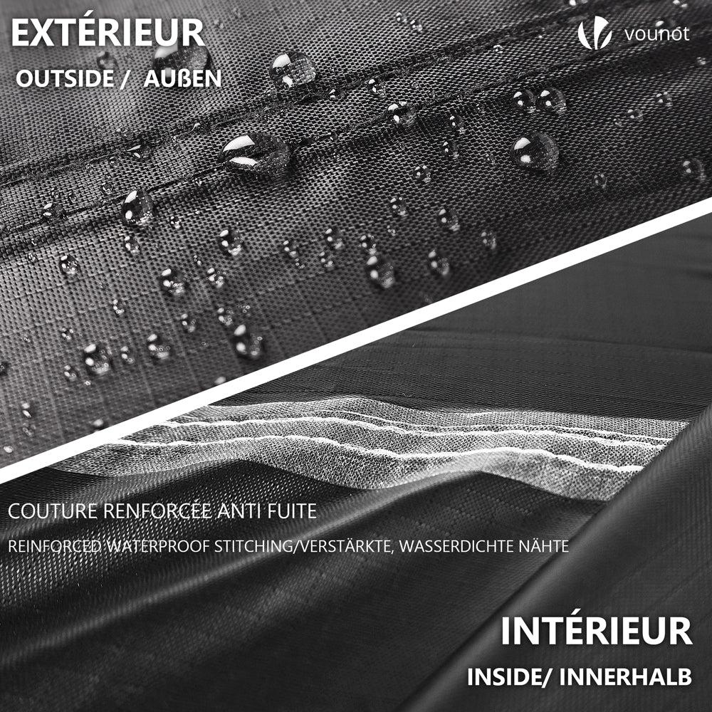 Funda Para Muebles De Jardín 420D Oxford Lona Protectora Cubierta Impermeable Mobiliario Exterior 213x132x73cm