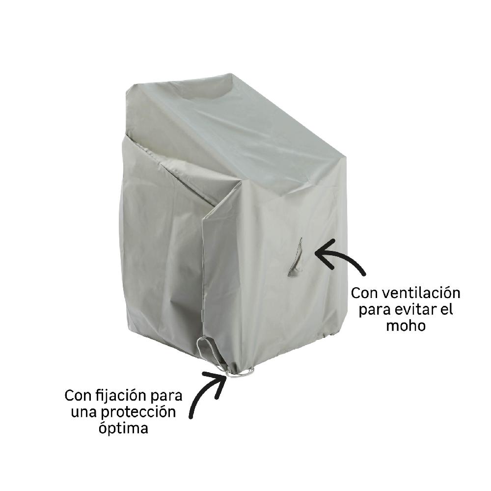 Funda protectora para mobiliario de jardín NATERIAL Prisma 83x69x78 cm