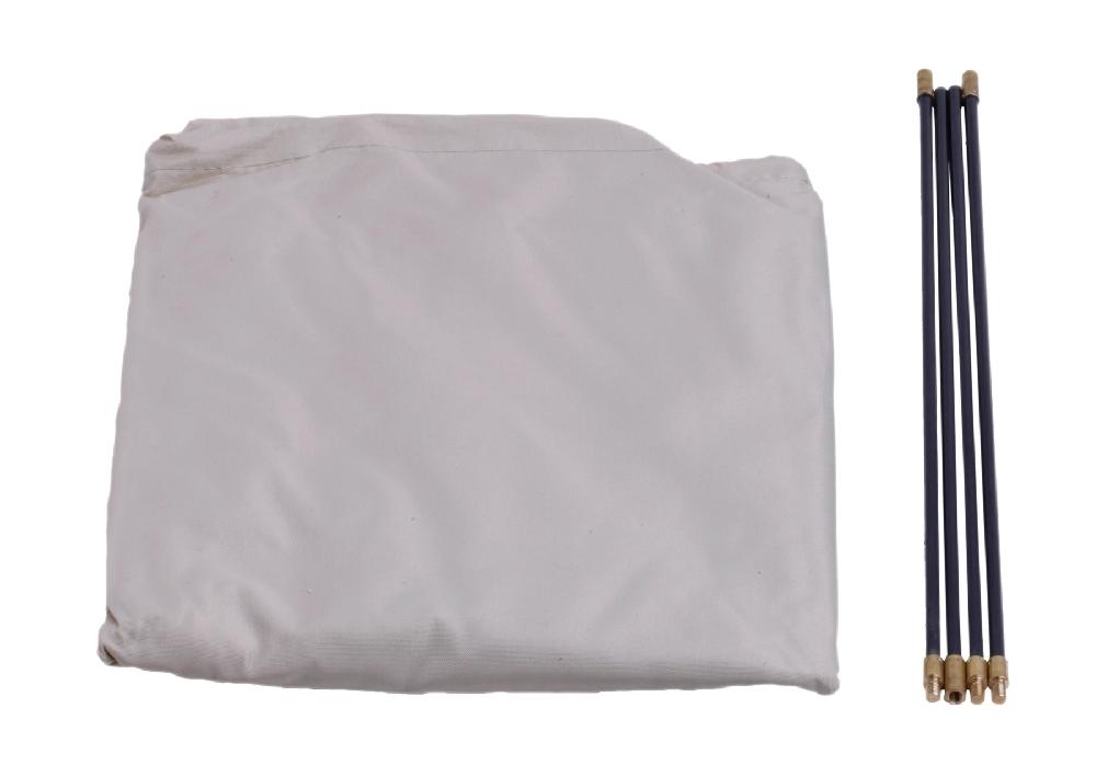 Funda protectora para parasol de poliéster 40/72x250 cm