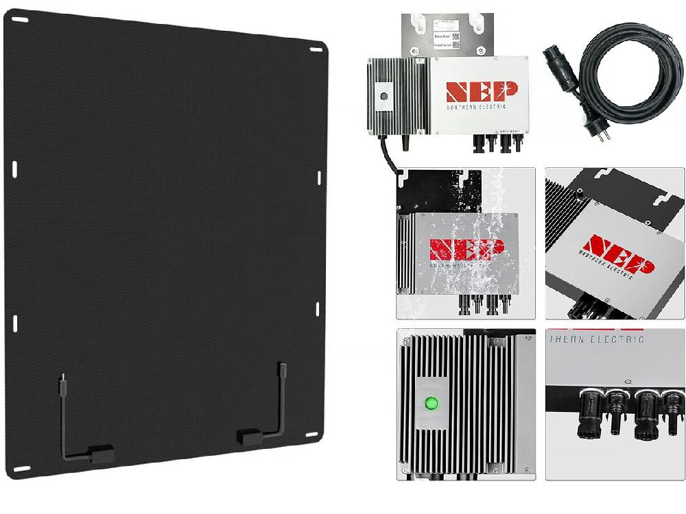 Garaje Metálico - 15 36 M² Con Panel Solar - Antracita