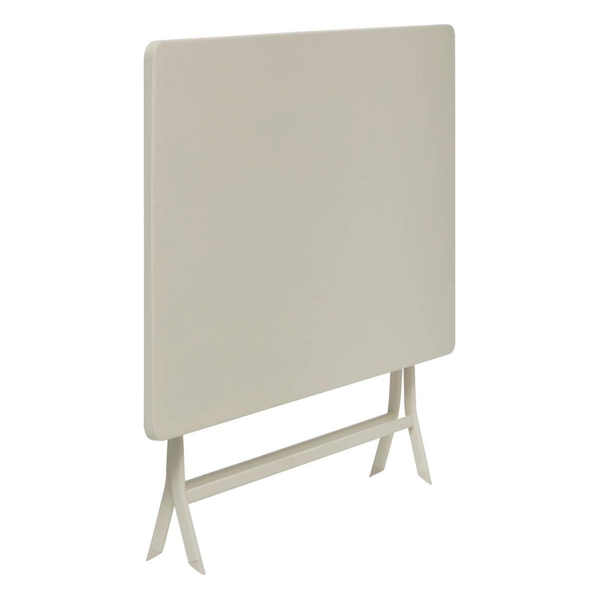 Hespéride - Mesa De Jardín Rectangular Plegable "greensboro" - Barro - 4 Plazas