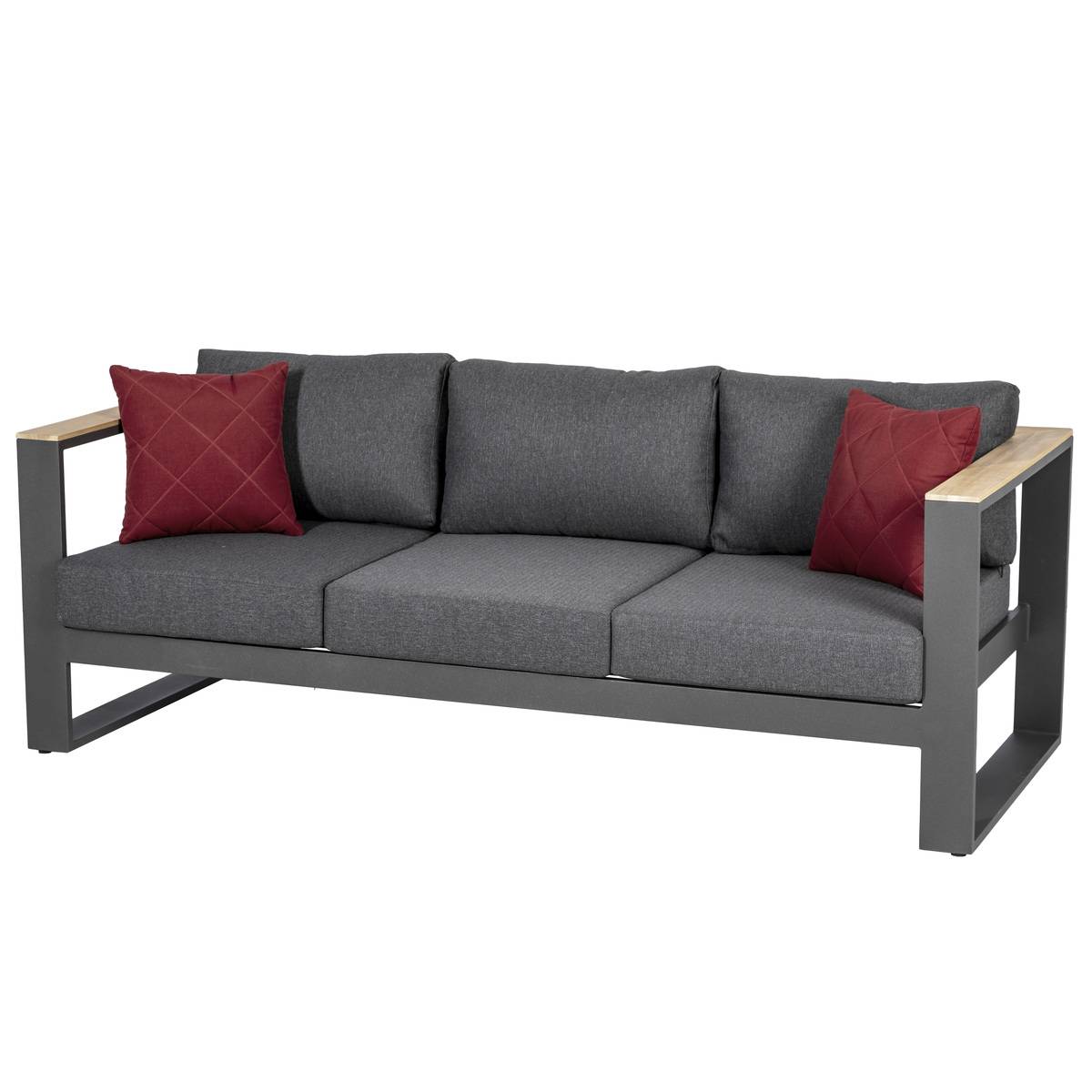 Hespéride - Sofa de jardín Emperia Gris