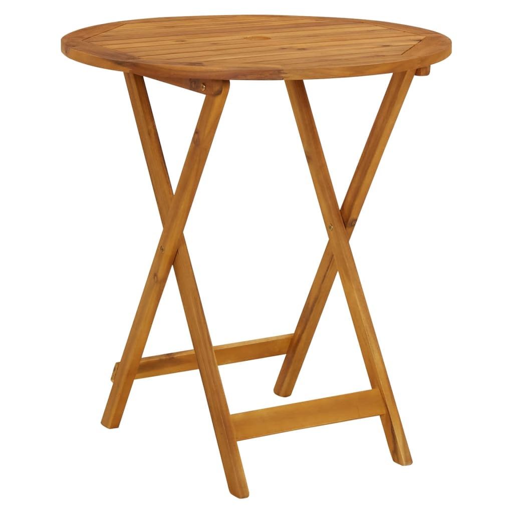 Juego De Bistro De 3 Uds | Conjunto De Mesa Y Sillas Tela Y Madera Maciza Blanco Crema CFW31286