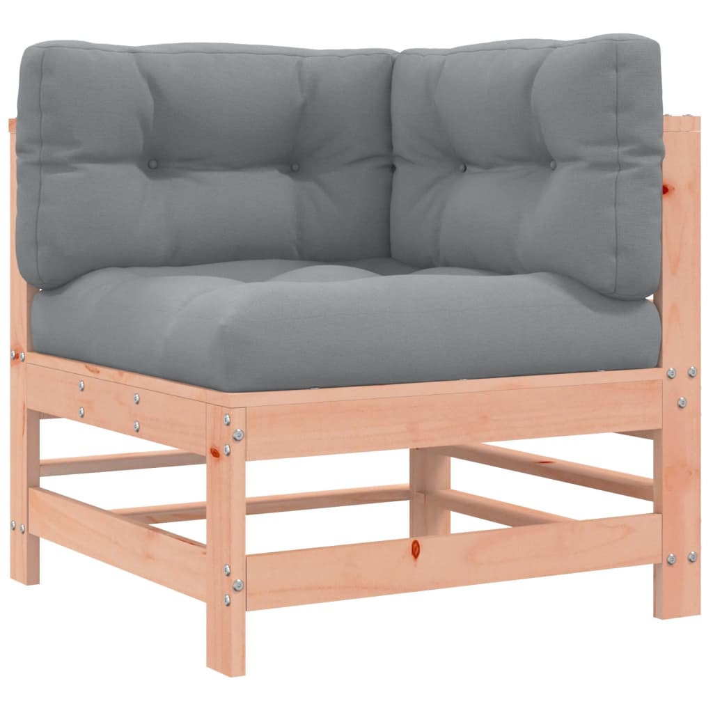 Juego De Muebles Jardín 5 Piezas | Conjunto De Comedor | Conjunto De Descanso Y Cojines Madera Abeto Douglas CFW555215