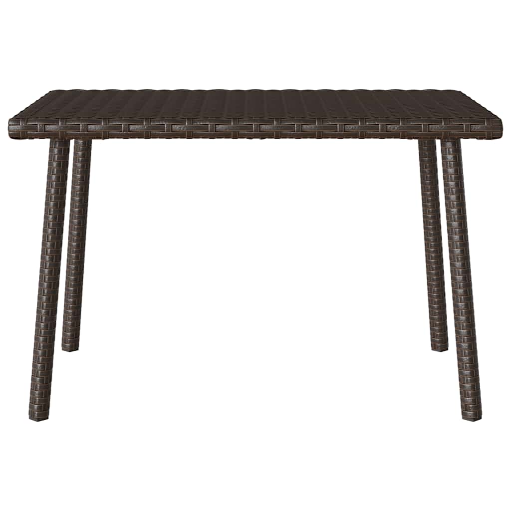 Maison Exclusive - Mesa Centro Jardín Rectangular Marrón 60x40x37 Cm