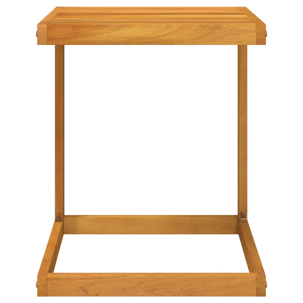 Maison Exclusive - Mesa En Forma De C Madera Maciza De Acacia 42x40x50 Cm