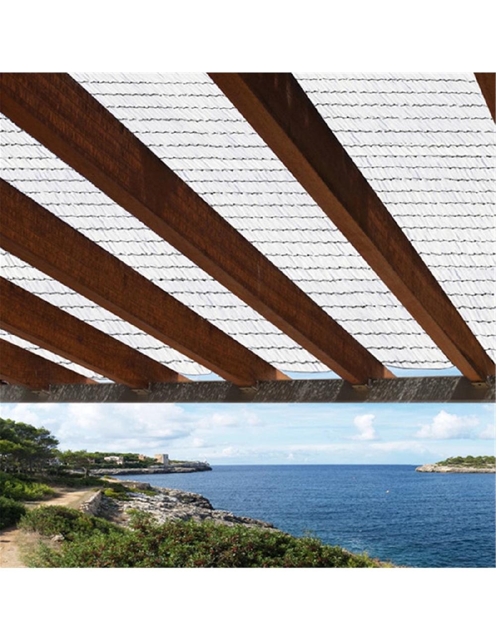 Malla de sombreo Blanca - Metro Lineal | 4 m. de ancho