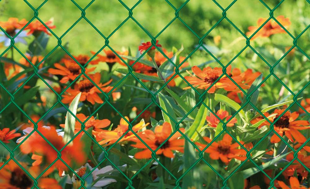 Malla Galvanizada Y Plastificada Para Cercado De Animales 50x50 Rollo 25mt. - ALTURA 125cm