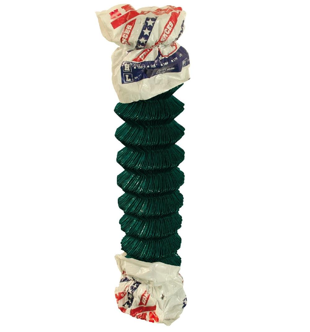 Malla galvanizada y plastificada para cercado de animales 50x50 Rollo 25mt. - ALTURA 125cm