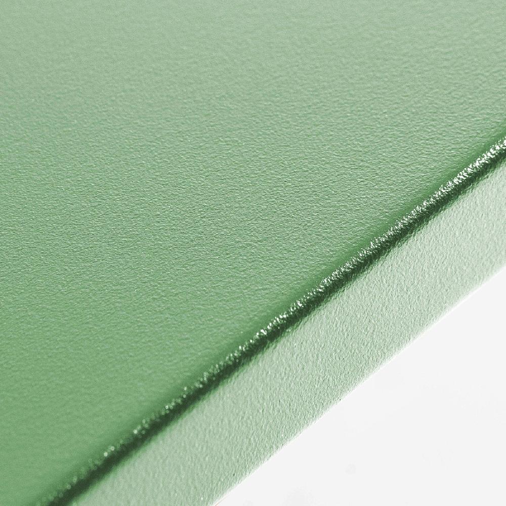 Mesa Alta De Comedor De Metal Verde Cactus De 120 Cm Palavas - Oviala