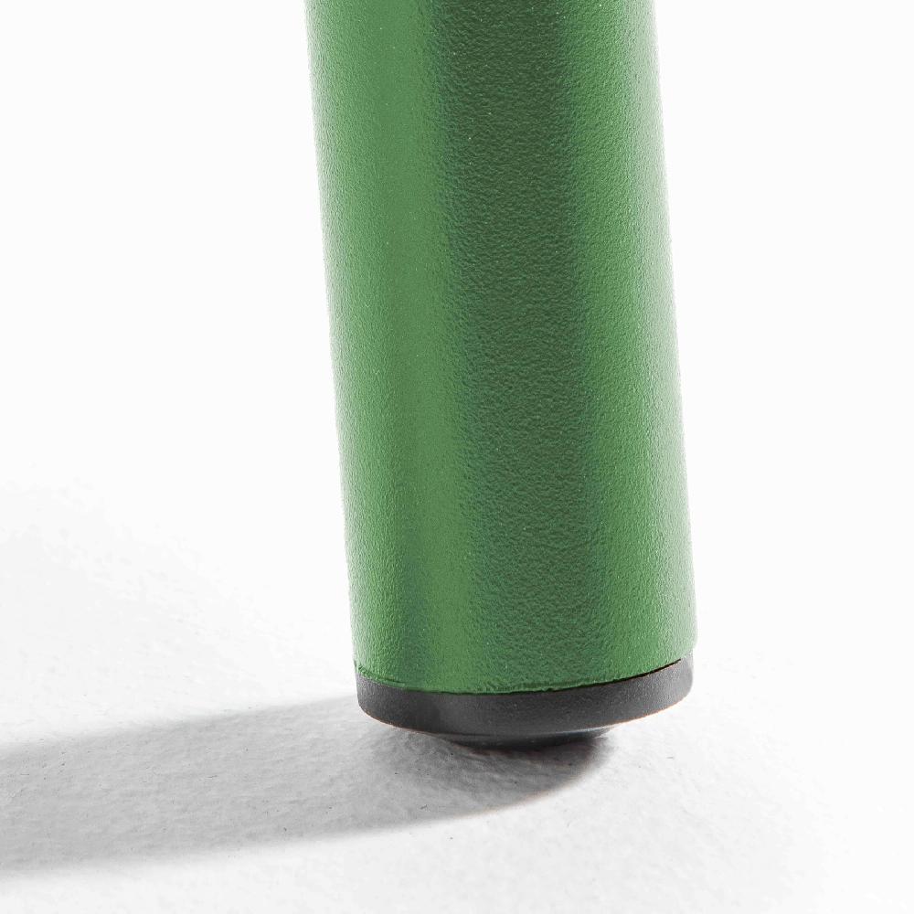 Mesa Alta De Comedor De Metal Verde Cactus De 120 Cm Palavas - Oviala