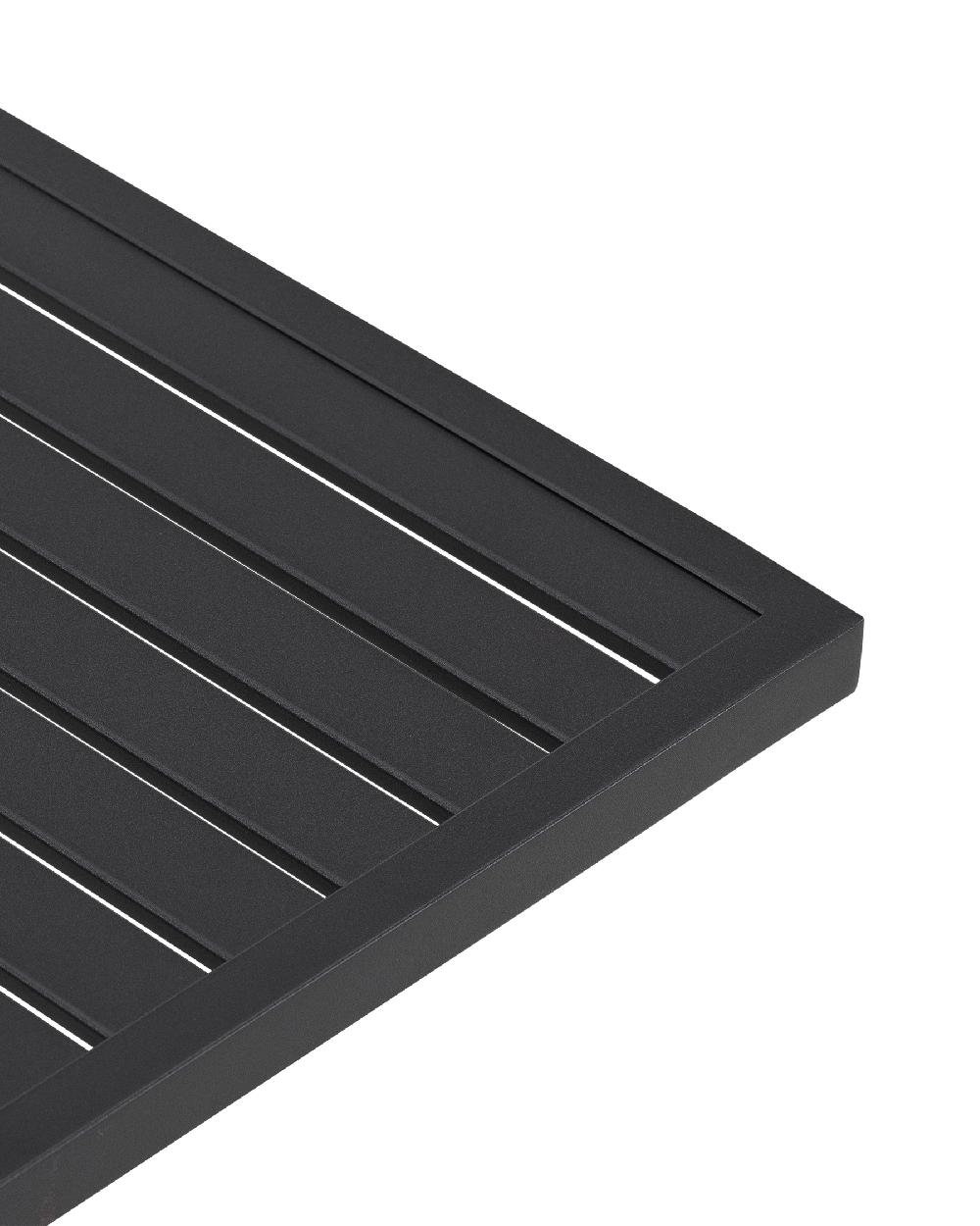 Mesa Auxiliar De Jardín Aluminio Antracita - Punta Cana