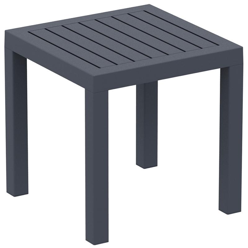 Mesa auxiliar Ocean Side table gris oscuro Siesta Exclusive