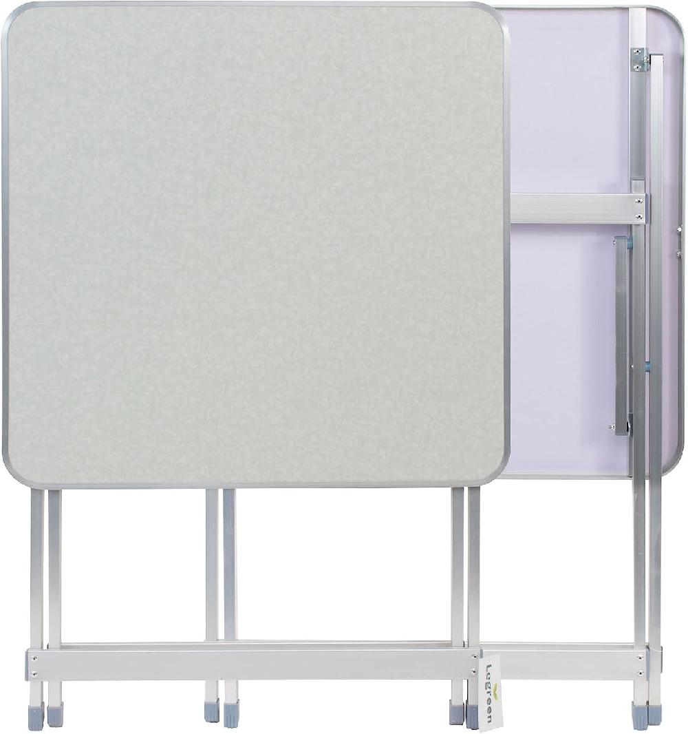 Mesa Cuadrada (60x60 Cm) Plegable - Imitación Mármol