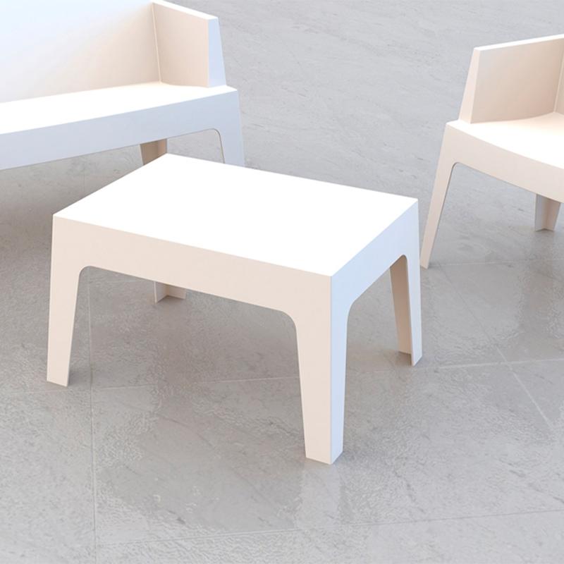 Mesa De Centro Box Table Blanco Siesta Exclusive