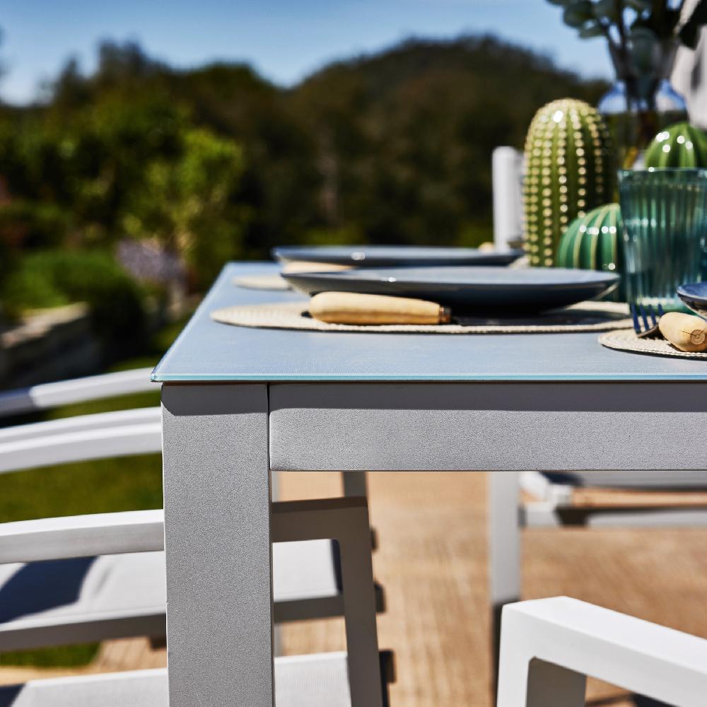 Mesa De Comedor 160×90 Cm Blanca - Tokyo