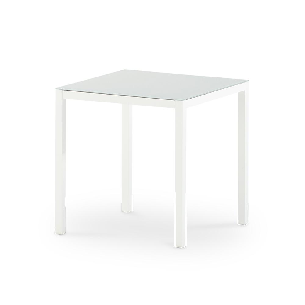 Mesa de comedor / balcón 70×70 cm blanca - Tokyo