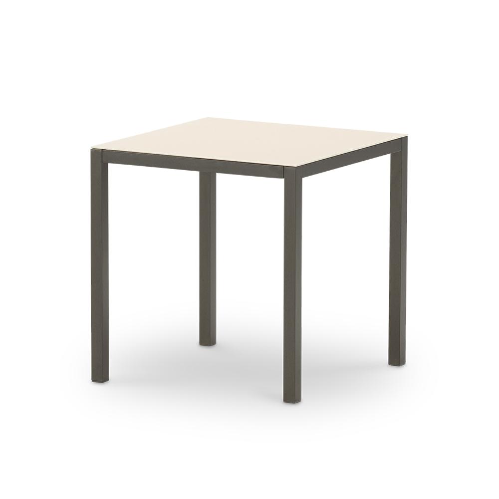 Mesa de comedor / balcón 70×70 cm marrón - Tokyo