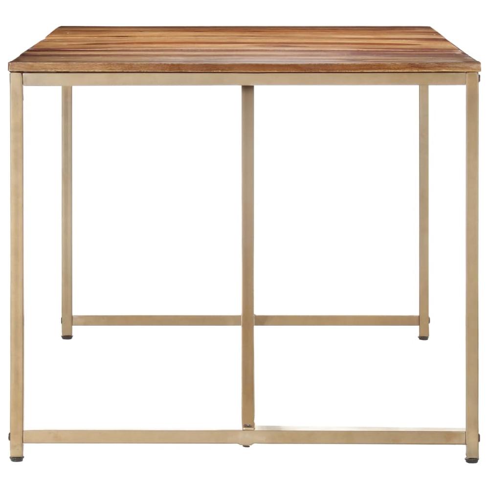 Mesa De Comedor De Madera Maciza De Sheesham 180x90x76 Cm