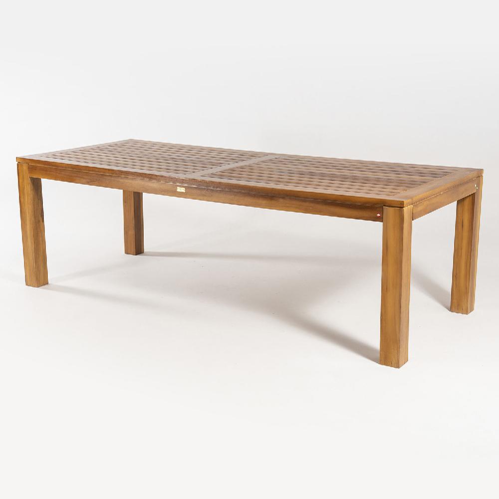 Mesa De Exterior De Madera De Teca 240 Cm