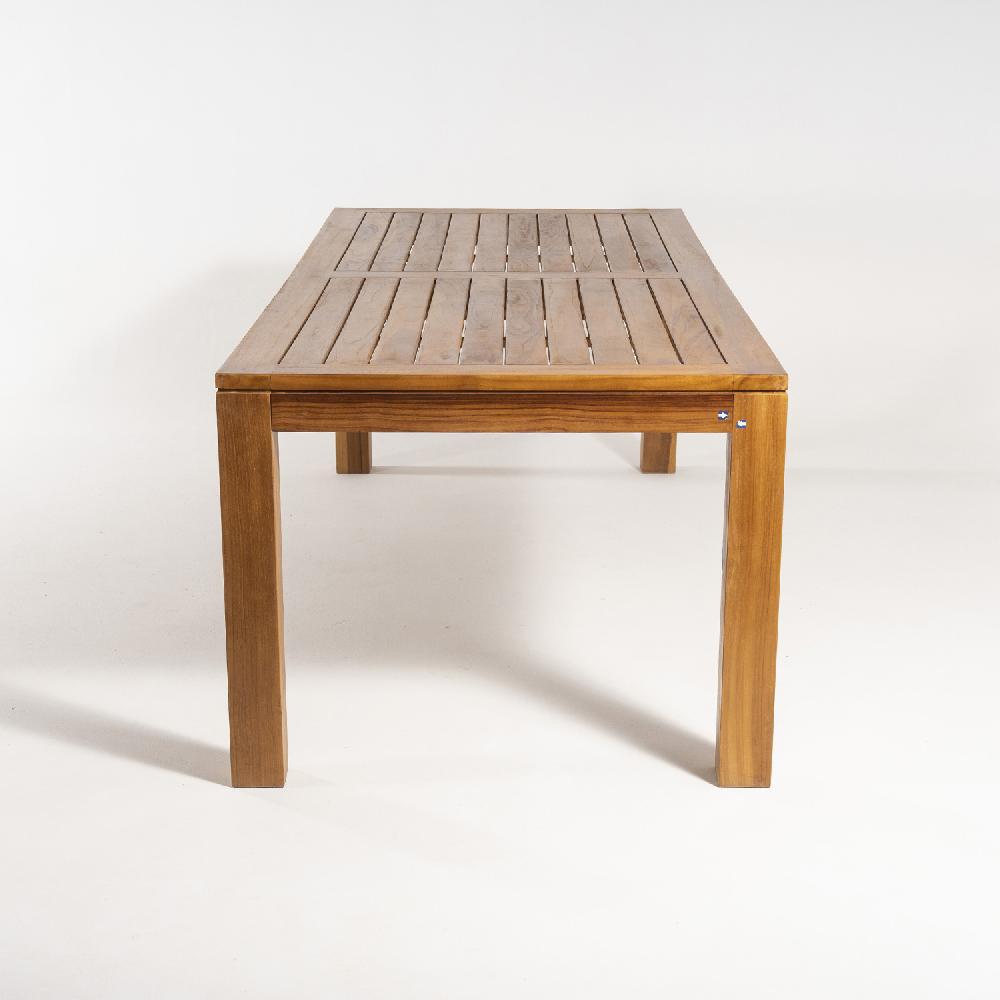 Mesa De Exterior De Madera De Teca 240 Cm