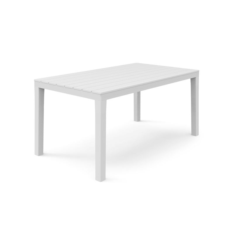 Mesa De Exterior Ohana Blanco 138 X 72 X Cm