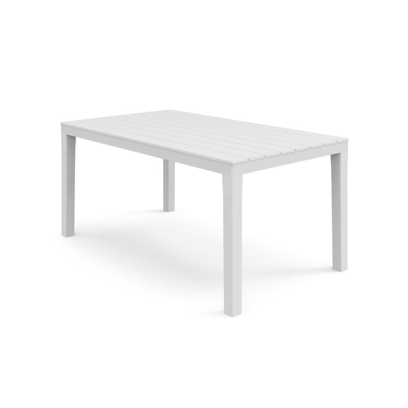 Mesa de exterior Ohana Blanco 138 x 72 x cm