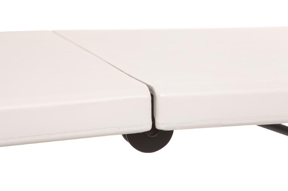 Mesa De Jardín Catering Easy De Acero Gris De 183x74x76 Cm