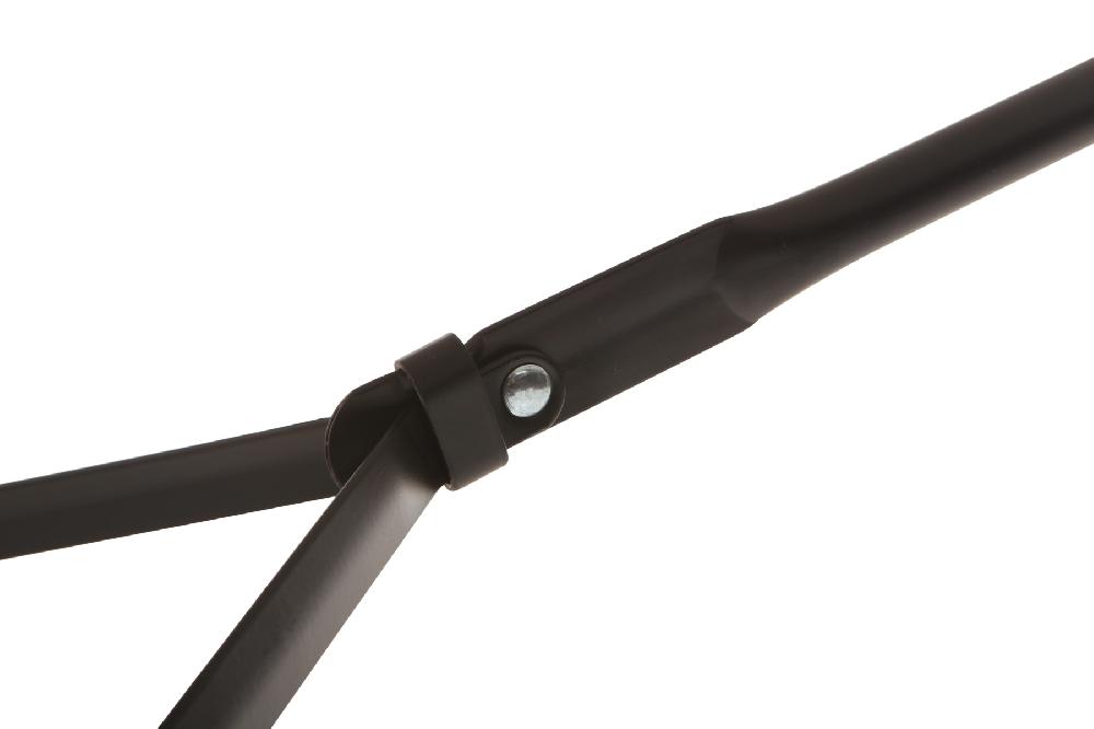 Mesa De Jardín Catering Easy De Acero Gris De 183x74x76 Cm