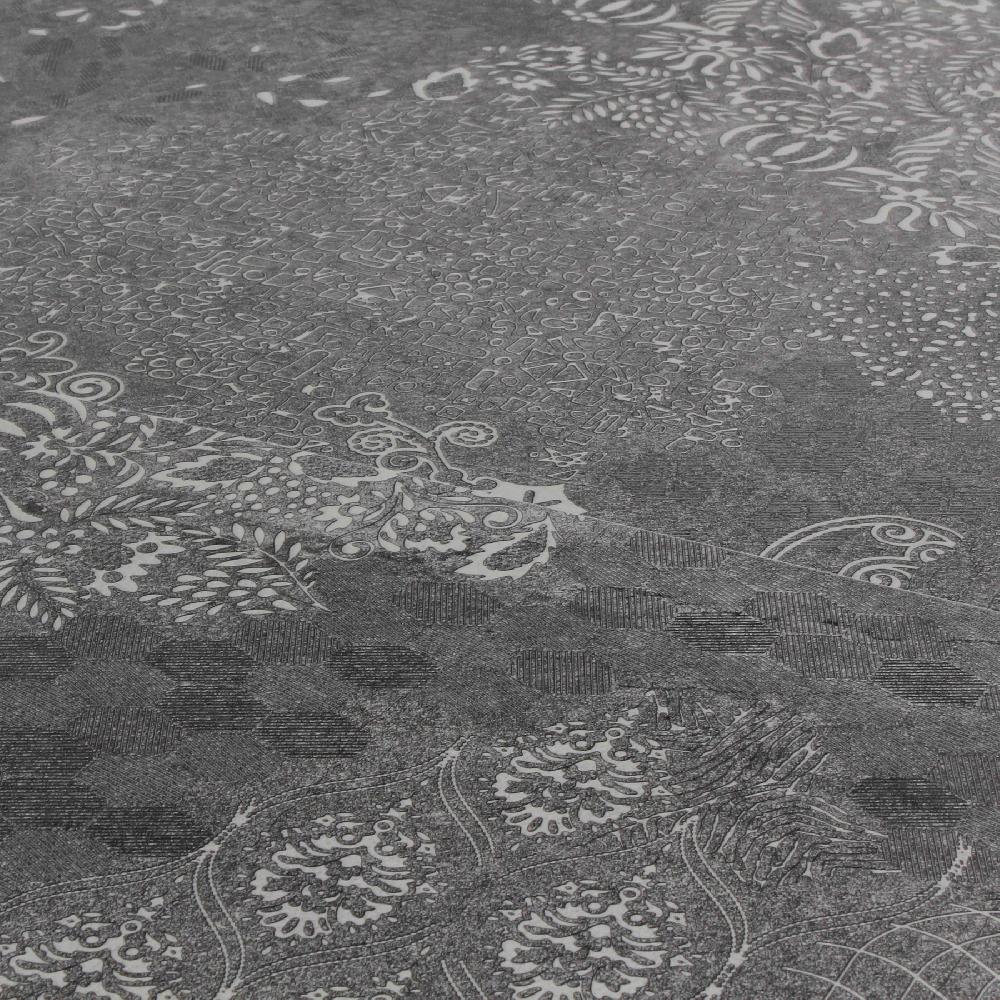 Mesa De Jardín Con Efecto De Estampado De Cerámica Y 8 Asientos Tivoli - Oviala