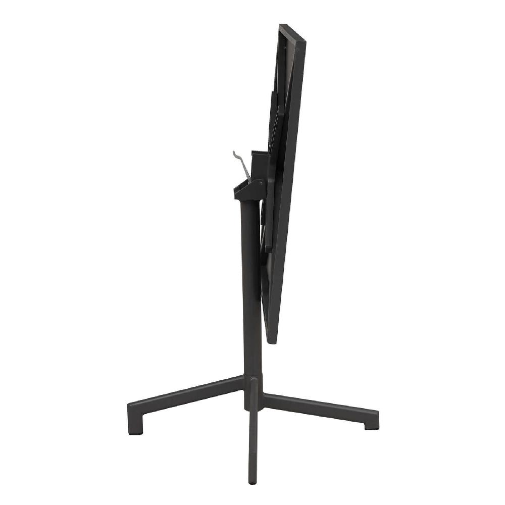 Mesa De Jardín Cuadrada Plegable De 70x70 Cm Con Estructura De Acero Y Tablero Freddy - COLOR Blanco